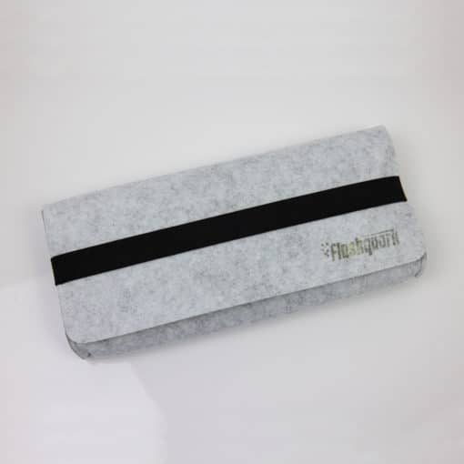 60 Percent Keyboard Carrying Pouch Gray Main