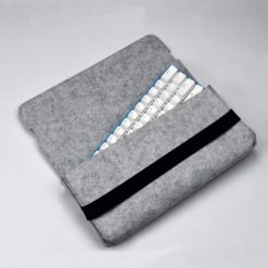 Gray Carrying Pouch with keyboard