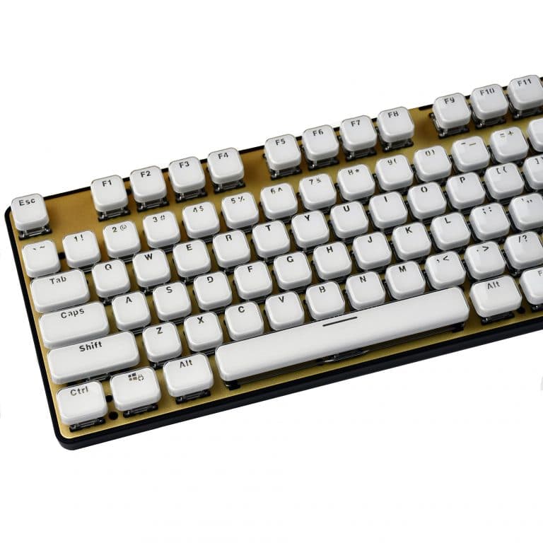 Acrylic Chiclet Keys Mechanical Keyboard