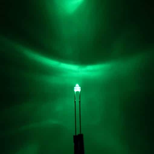 1.8mm Emerald LED
