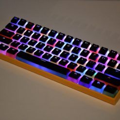 Pudding Rainbow Keycaps Backlights