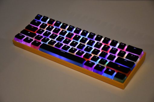 Pudding Rainbow Keycaps Backlights