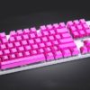 Metallic Pink Electroplated Keycaps