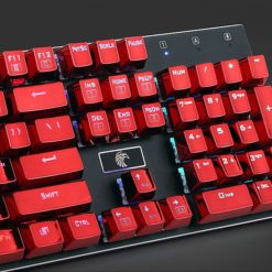 Metallic Red Electroplated Keycaps