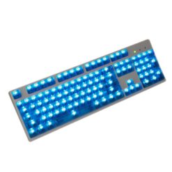 OEM Blue Translucent Keycaps LEDs