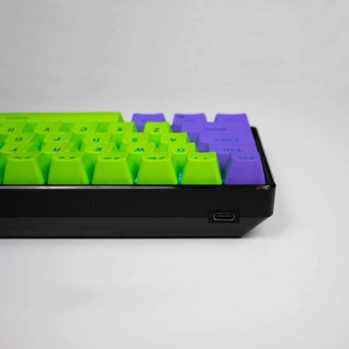 GK61S Mechanical Keyboard Black Case Hotswap USB