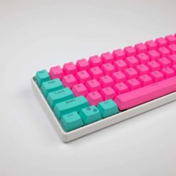 GK61S Mechanical Keyboard White Case Hotswap Front