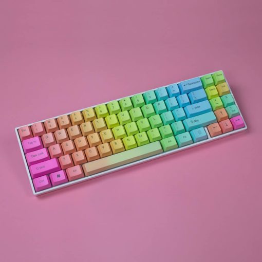 OEM Rainbow Slide Keycaps
