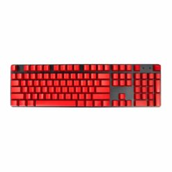 OEM Red Mixable Keycaps 104 Keycap Set Full