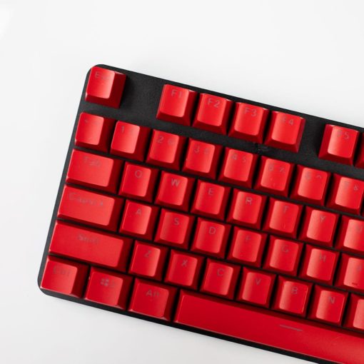OEM Red Mixable Keycaps 104 Keycap Set Main