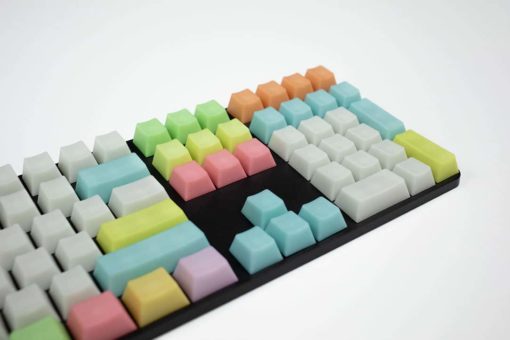 OEM Jelly Delight POM keycaps Right Side Close