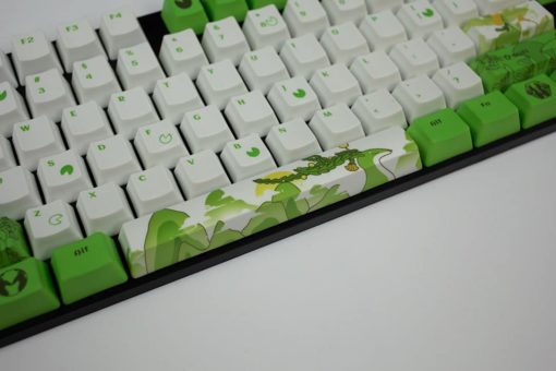 OEM Dyesub Through The Meadow Keycaps 108 key set Middle