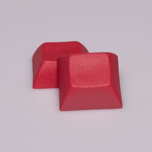 DSA Solid Color Red Keycaps