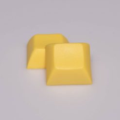 DSA Solid Color Yellow Keycaps