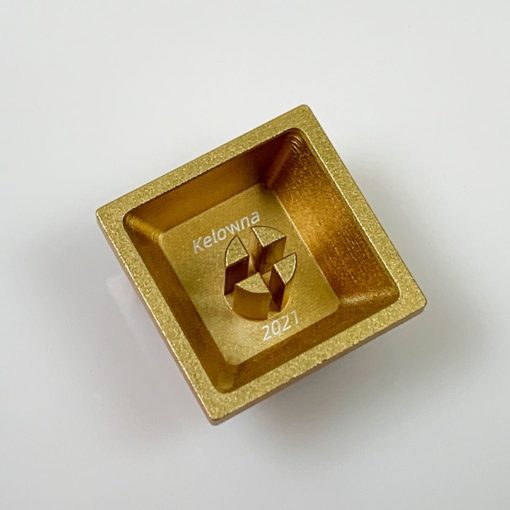 Limited Edition Year of the Ox Keycap by Kelowna Keyboard Back