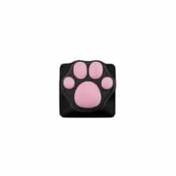 ZomoPlus Kitty Paw Premium Metal Keycap Black Pink