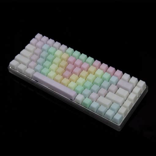 75 percent keyboard kit with RGB Keycaps