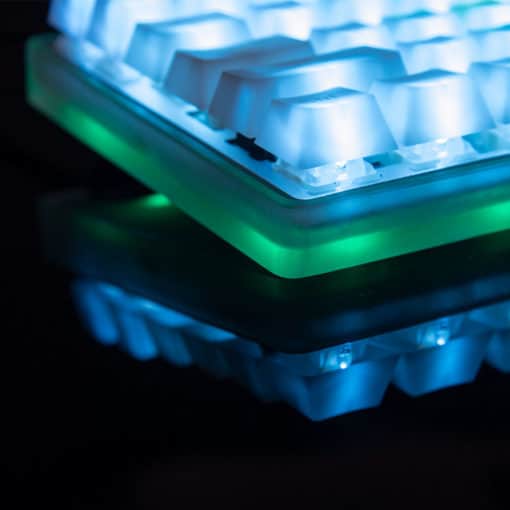 75 percent keyboard kit with RGB Underglow