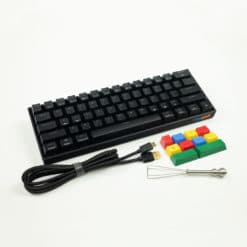 Flashquark Horizon Z 60 percent mechanical keyboard black full