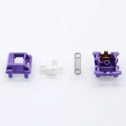 Tecsee Purple Panda Tactile Switch Opened