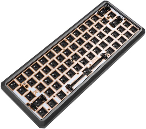 GK64xs Aluminum Case Hotswap 64 key keyboard