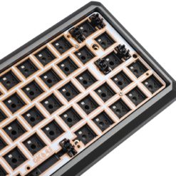 GK64xs Aluminum Case Hotswap 64 key keyboard right