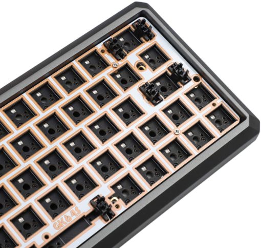 GK64xs Aluminum Case Hotswap 64 key keyboard right