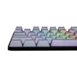 POM Jelly Rainbow Keycaps with Side Legends Close