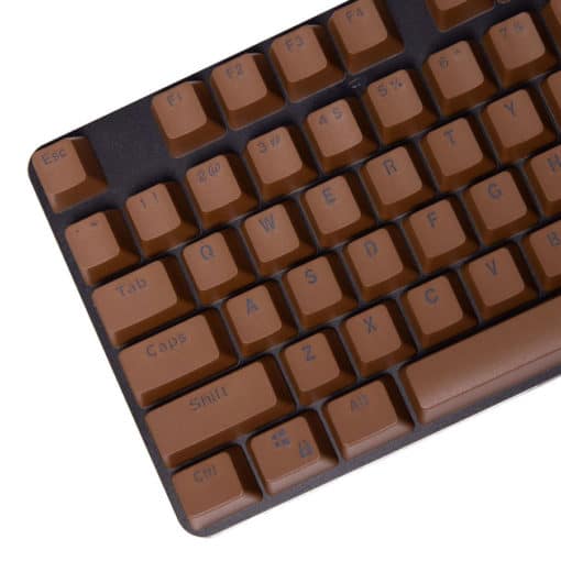 Stryker Mixable PBT Keycaps Coffee Main