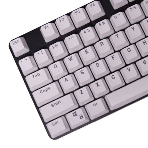 Stryker Mixable PBT Keycaps White Main
