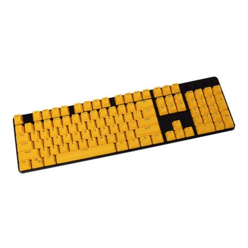 Stryker Mixable PBT Keycaps Yellow Full