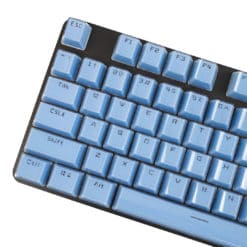 Acrylic Honeycomb Keycaps Blue Main