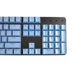 Acrylic Honeycomb Keycaps Blue Right