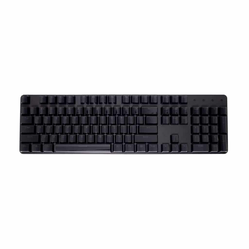 Oem Profile Acrylic Doubleshot Keycaps – Black 