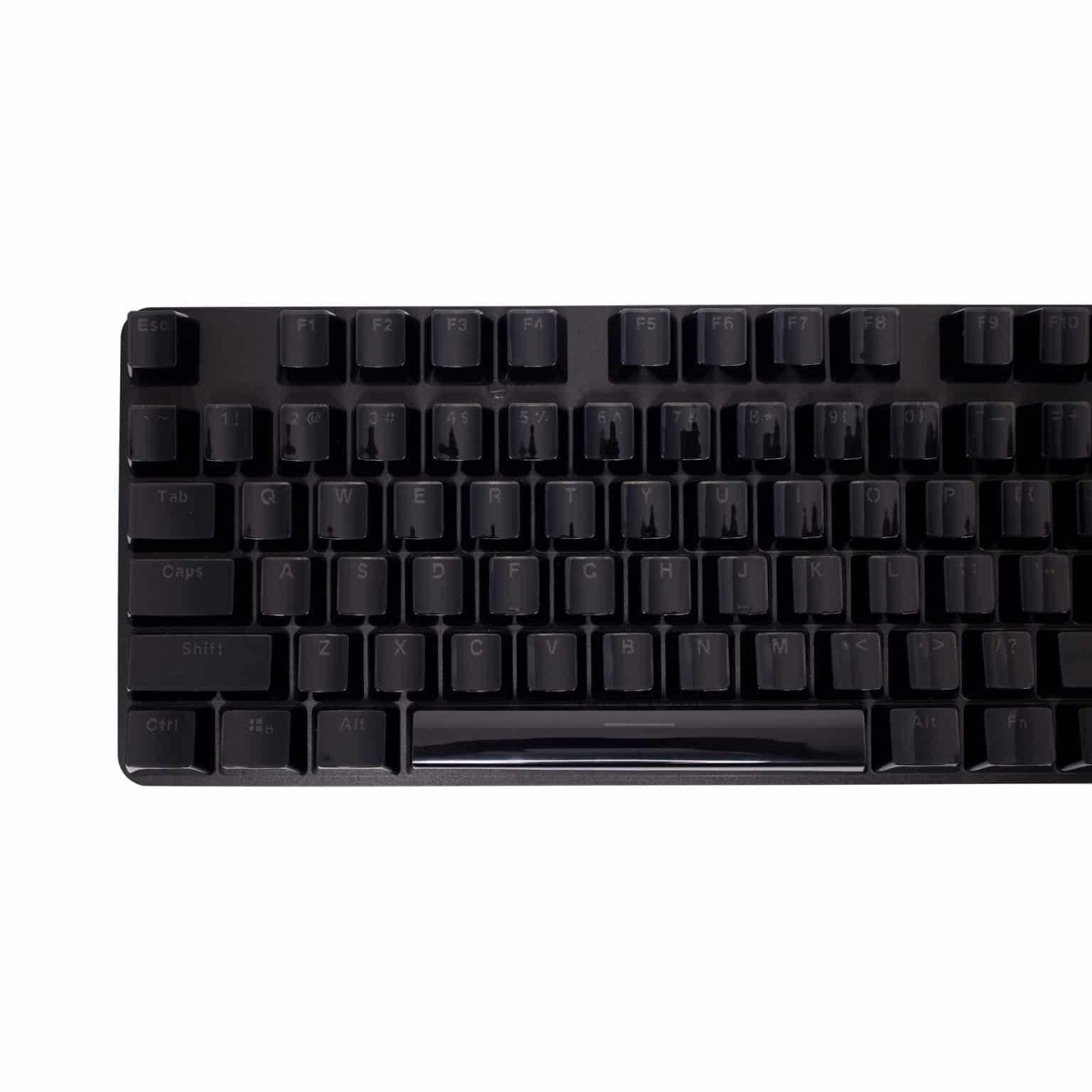 OEM Profile Acrylic Doubleshot Keycaps – Black | Flashquark Mechanical ...