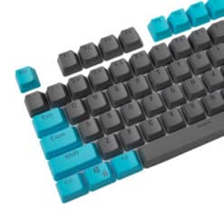 Stryker PBT Mixable Keycaps 104 key set Blue and Gray Main