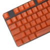 OEM Profile Translucent Keycaps Orange Main