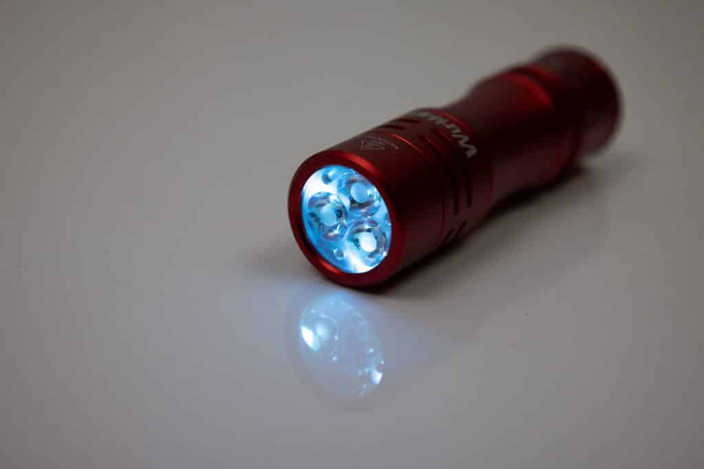 Wurkkos TS10 EDC Flashlight with aux LED