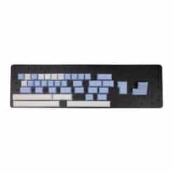 DSA Profile Light Blue and White Mechanical Keyboard Keycaps Mods