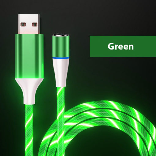 Green Magnetic USB Cable