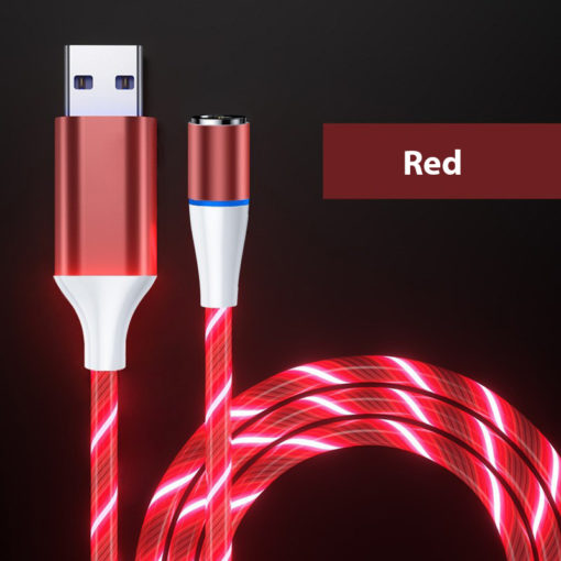 Red Magnetic USB Cable